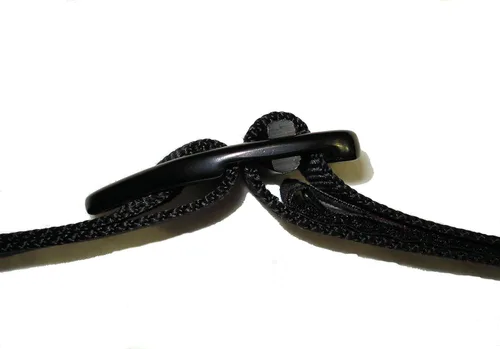 Miniatura 2 de La última oportunidad de Bison hombres hebilla de Gunmetal resistente cinturón de 38mm., S, Negro
