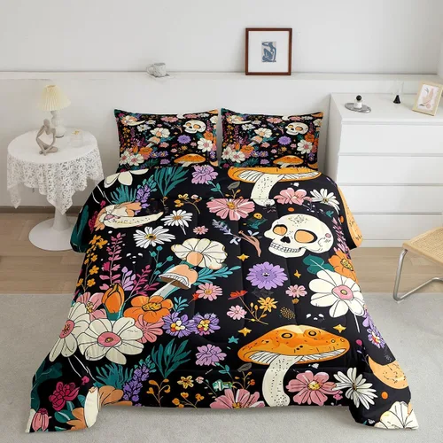 Miniatura 23 de Feelyou Southwest Native Juego de Ropa de Cama para Niños y Niñas Juego de Edredón Geométrico del Suroeste Tamaño Twin Edredón Tribal Decoración