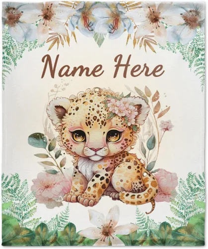 Miniatura 14 de Manta personalizada con nombre, suave, acogedora y ligera, con nombre para sofá o cama, regalo personalizado, unisex, tamaño XS, 40 x 30 pulgadas