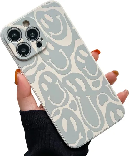 Miniatura 26 de Bonita funda para teléfono compatible con iPhone 13 Pro Max, fundas de silicona líquida, diseño femenino de caricaturas, goma de gel suave de negro