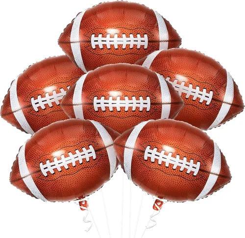 Miniatura 16 de KatchOn, Globos de baloncesto grandes de papel de aluminio color naranja, 18 pulgadas, paquete de 10 unidades, decoraciones de baloncesto