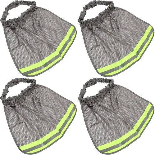 Miniatura 11 de Healifty 3 piezas de sombrero de trabajador para hombre, visera de sol, visera para hombre, visera de casco duro, visera de cuello duro para cascos