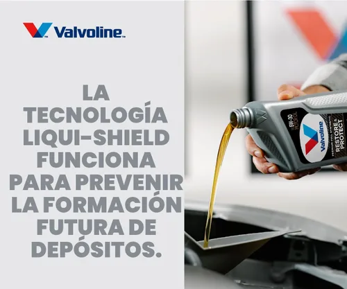 Miniatura 8 de Valvoline Restore & Protect Aceite de motor sintético completo 0W-20, 5 cuartos de galón