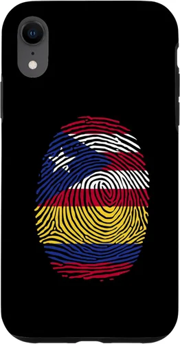 Miniatura 23 de Funda para iPhone 11 Pro Max Boricua y Colombia con huellas dactilares puertorriqueñas