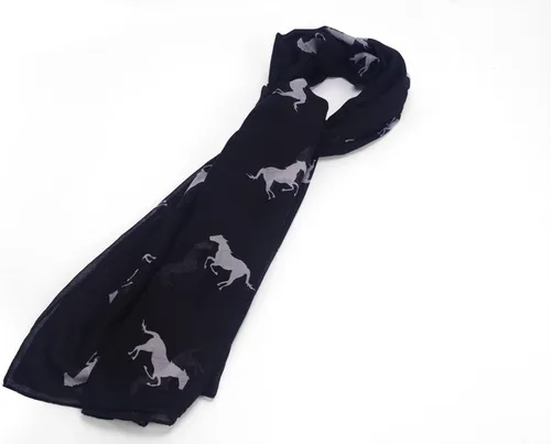 Miniatura 3 de REINDEAR Bufanda de pañuelo con estampado de animales de vaquero y rancho occidental, 70" x 40