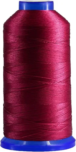 Miniatura 24 de Selric [1300 yardas/26 colores disponibles] Tex 90 Hilo de nailon unido para costura de cuero 280D/3 T90#92 Hilo de tapicería resistente para cuero