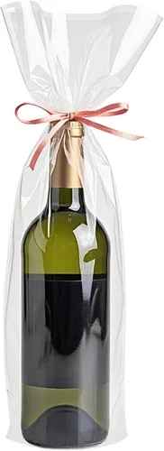 Miniatura 8 de Morepack Bolsas de celofán extra grandes para cestas de regalo de 50 x 60 pulgadas, bolsas de celofán transparente grandes, 10