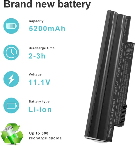 Miniatura 3 de Fancy Buying Batería para laptop Acer Aspire One D255 D257 D260 522 722 AL10A31 AL10B31 AL10BW AL10G31 BT.00603.121 LC.BTP00 Gateway LT23 LT25