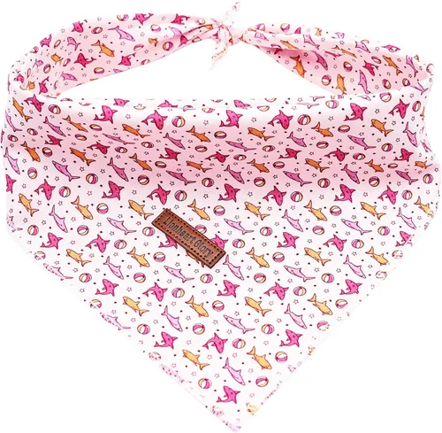 Miniatura 48 de Lionheart Glory Bandana para perro, bufanda azul para perro, estampado de cerveza, ajustable para perros pequeños a grandes
