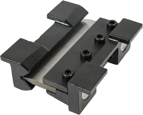 Miniatura 4 de KAKA INDUSTRIAL BDS-4, Juego de matrices de freno de tornillo de chapa de 4 pulgadas, montaje de tornillo de banco magnético