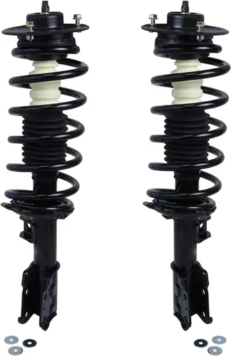 Miniatura 58 de Detroit Axle - 2 puntales delanteros para Chevy Equinox GMC Terrain Saturn Vue Pontiac Torrent Suzuki XL-7 Captiva Sport Struts completos con muelle