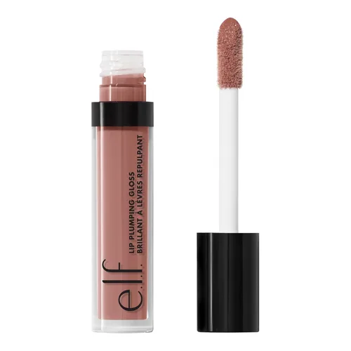 Miniatura 13 de e.l.f. Brillo de labios con efecto voluminizador, color transparente de alto brillo, hidrata y crea labios más llenos con vitamina E, vegano y sin