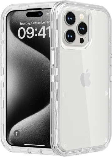 Miniatura 49 de Follaroma para iPhone 11, Funda Resistente a Prueba de Golpes, Protección Anti-Caída, Funda Protectora Transparente de Doble Capa Compatible