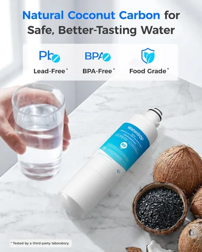 Miniatura 5 de Waterdrop 11032531 Filtro de agua para refrigerador, compatible con Bosch®, Ultra Clarity Pro®, filtro de agua Thermador®, repuesto para BORPLFTR50