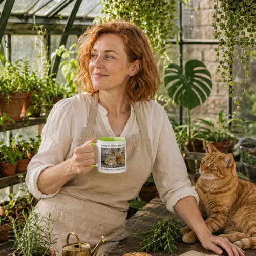Miniatura 4 de Taza de café personalizada de cerámica de 11 onzas – Añade foto, texto o logotipo Taza de imagen personalizada, impresión a doble cara, apta