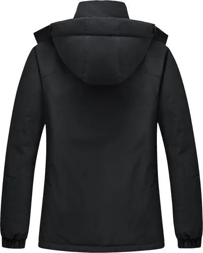 Miniatura 2 de Diamond Candy Chaquetas de esquí impermeables para mujer, chaqueta de nieve cálida para invierno, rompevientos de montaña, con capucha