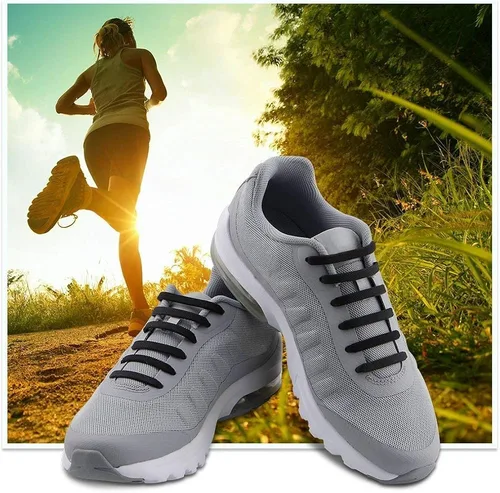 Miniatura 8 de HOMAR - Cordones sin ataduras para niños y adultos, elásticos de silicona sin amarre