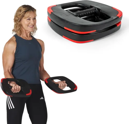 Miniatura 8 de Les Mills™ Dual Purpose Ergonomic Exercise Weight Plates for Total Body Workouts