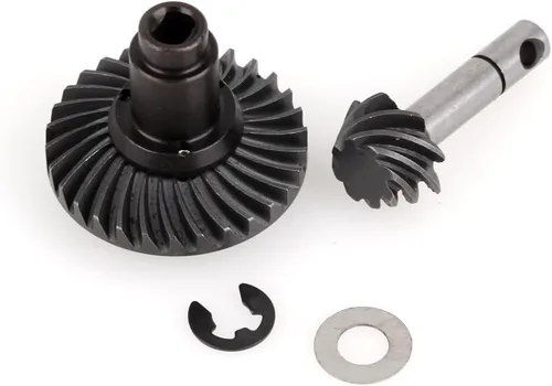 LCX Carreras 1/10th RC Crawler Car Heavy Duty AR44 Bevel Gear Set 30T/8T para Axial SCX10 II 90046 90047 SCX10 III Capra UTB, actualizaciones Piezas