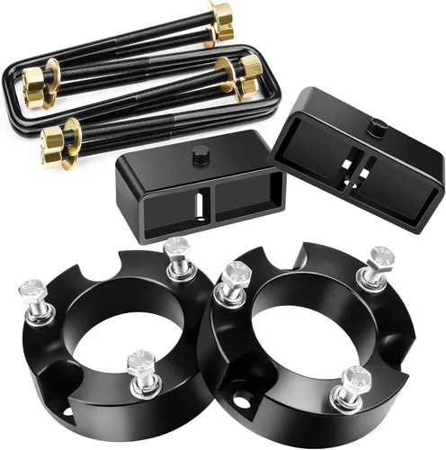 Miniatura 10 de Kits de elevación de nivelación delantera de 2", compatibles con Toyota Tacoma 2005-2023/ 4Runner 2003-2023/ FJ Cruiser 2007-2015, espaciadores