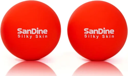 Miniatura 8 de Sandine - Pelotas de masaje Lacrosse para masaje de tejido profundo, liberación de tensión, alivia el dolor muscular, mejora la flexibilidad, ideal