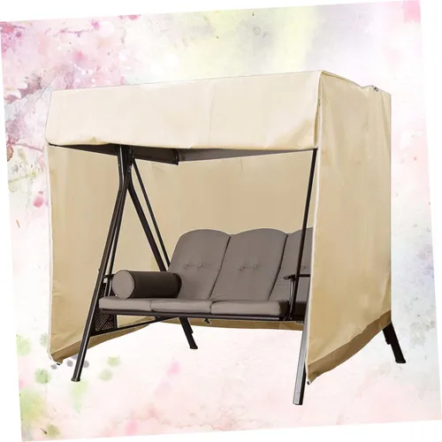 Miniatura 6 de Cubierta impermeable para silla de patio, cubierta protectora para columpio al aire libre, fácil de limpiar, columpio de jardín c