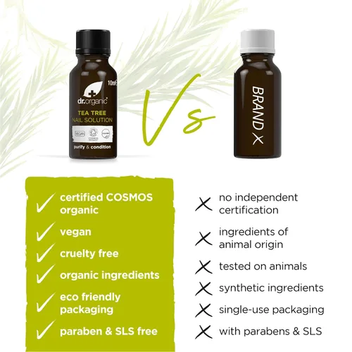 Miniatura 5 de Organic Doctor Tea Tree Solución para uñas, 0.34 onzas líquidas