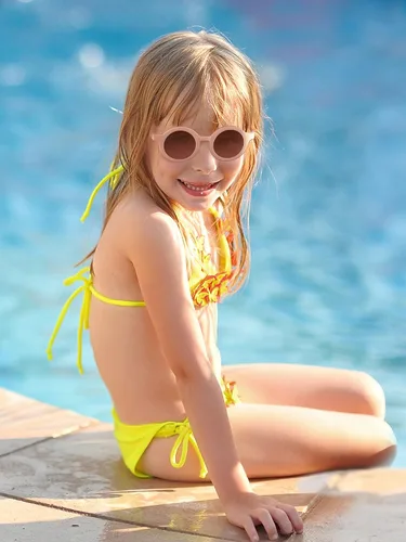 Miniatura 6 de Frienda 16 pares de lentes de sol para niños, lindos lentes de sol redondos para niños y niñas, playa, deportes al aire libre, edad 3-10