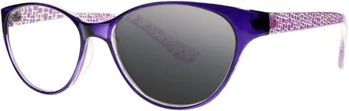 Miniatura 6 de Estilo retro 3 colores diseñador ojo de gato transición fotocromática gafas de sol de lectura Negro