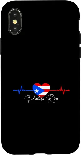 Miniatura 5 de Puerto Rico Boricua Heartbeat Puerto Rican Flag Case for iPhone 17