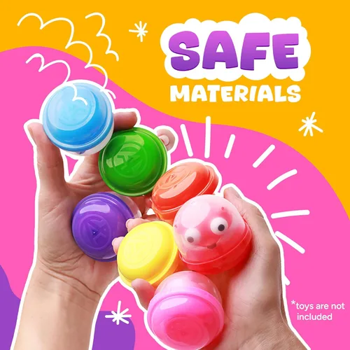 Miniatura 4 de Cápsulas vacías de bellota de 2 pulgadas para máquinas expendedoras envases de colores surtidos para recuerdos de fiesta - 2000 piezas