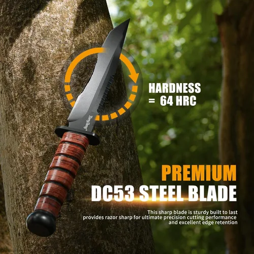 Miniatura 8 de ZhengSheng FIXED BLADE KNIFE