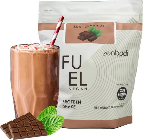 Miniatura 8 de Fuel Vegan Protein Powder Vanilla - 21g of Protein Each Serving, Delicious Plant-Based Blend for Muscle Growth, Crafted from Pea, with Vegan D3, No