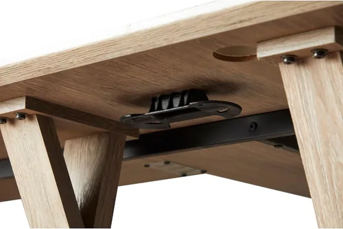 Miniatura 7 de Realspace Trezza - Escritorio para computadora en forma de L, de 62 pulgadas de ancho, nogal cálido