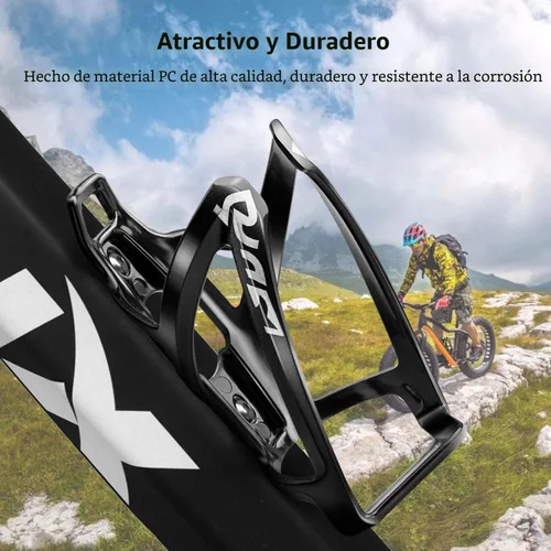 Miniatura 4 de Suruid Portabotellas de agua para bicicleta, ultraligero, soporte universal para botellas de bicicleta, ciclismo, MTB, bicicletas