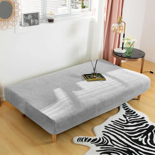 Miniatura 4 de Beacon Pet Funda estampada para futón, fundas elásticas para sofá cama, tamaño matrimonial, individual, queen, sin brazos, fundas protectoras