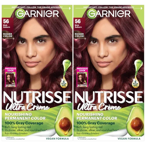 Miniatura 26 de Garnier Nutrisse - Tinte en crema nutritiva para el cabello, 30 marrón oscuro (Sweet Cola), tinte permanente para el cabello, 2