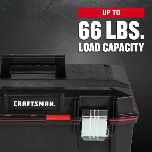 Miniatura 4 de CRAFTSMAN Caja de herramientas PRO, con cerradura, 23 pulgadas (CMST23001)