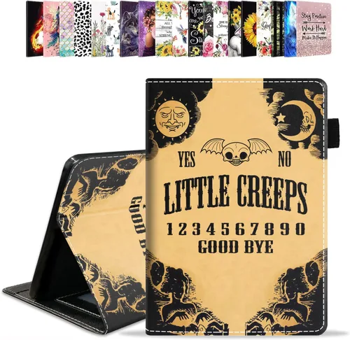 Miniatura 16 de Funda para tablet Amazon Kindle Fire HD 10 de 10.1" (9ª/7ª generación, versión 2019/2017) – Funda de piel sintética con función de encendido