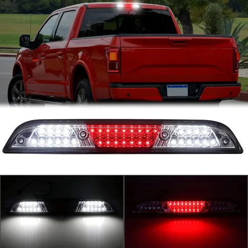 Miniatura 9 de R&F Auto Tercera Luz de Freno Estroboscópica LED de Repuesto para 1999-2016 F250 F350 F450 F550 Super Duty, para Ranger 1993-2011, 3ª Luz de Freno