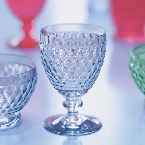 Miniatura 2 de Villeroy & Boch Boston Blue Crystal Claret 10.5 onzas.