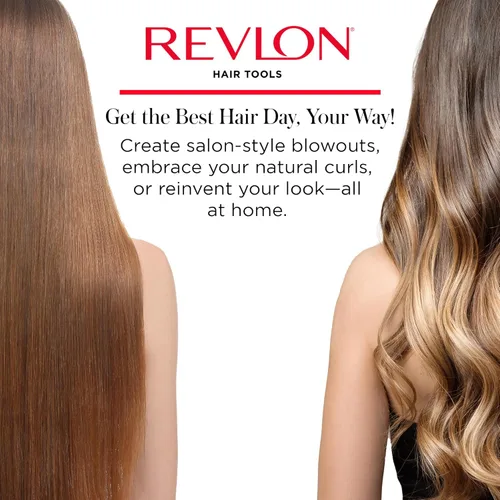 Miniatura 7 de REVLON Secador de pelo infrarrojo con difusor y concentrador - Secador de pelo iónico de cerámica para control del encrespamiento, brillo, cabello