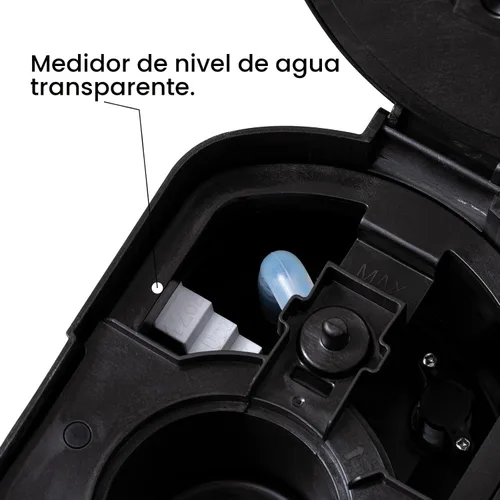 Miniatura 5 de Cafetera de una sola porción K Cup 2 en 1, tamaños de preparación de 6 a 14 oz, apagado automático y filtro reutilizable, uso de cápsulas de café
