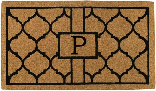 Miniatura 26 de Calloway Mills 180083672S Pantera - Felpudo monograma extra grueso de 3 x 6 pies (letra S)