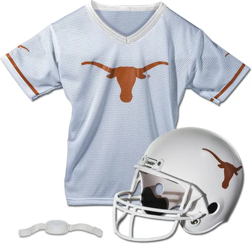 Miniatura 33 de Franklin Sports NCAA Kids College Football Helmet + Jersey Sets - NCAA Team Youth Football Helmet + Uniform Costume Set