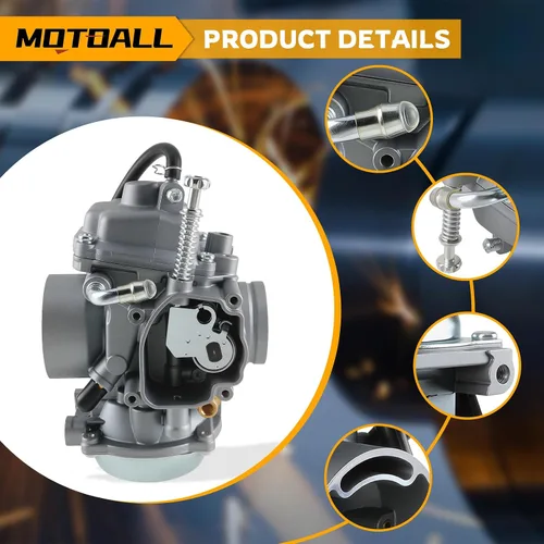 Miniatura 4 de MOTOALL Kit de carburador y bomba de combustible para Polaris Sportsman 400 500 700 300 335 600 Magnum 325 Trail Blazer 330 2520227