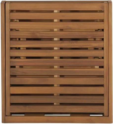 Miniatura 7 de Tumbonas para patio exterior, tumbona plegable de madera de acacia maciza, sillas de césped para adultos resistentes, sillas de salón al aire libre