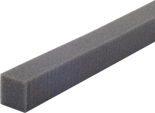 M-D Building Products 02006 - Tira de sellado de espuma gris de 1-1/4 pulgadas x 42 pulgadas, sello de ventana de aire acondicionado, aislamiento de