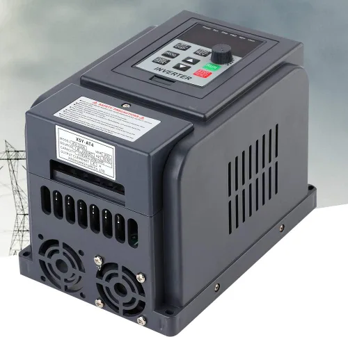Miniatura 7 de ViaGasaFamido VFD Inversor Variable Frecuencia Drive 1 Fase 220V Entrada 3 Fase 380V Salida AT4-1500X 400Hz 8A Controlador de velocidad del motor