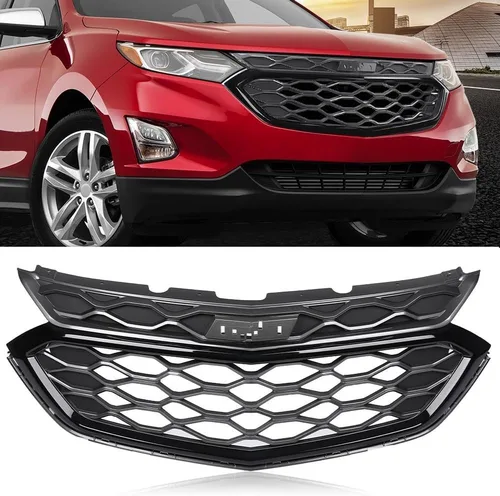 Miniatura 14 de PIT66 Rejilla de parachoques delantera inferior, compatible con Chevy Cruze 2016-2018, rejilla de repuesto de malla de nido de abeja de ABS